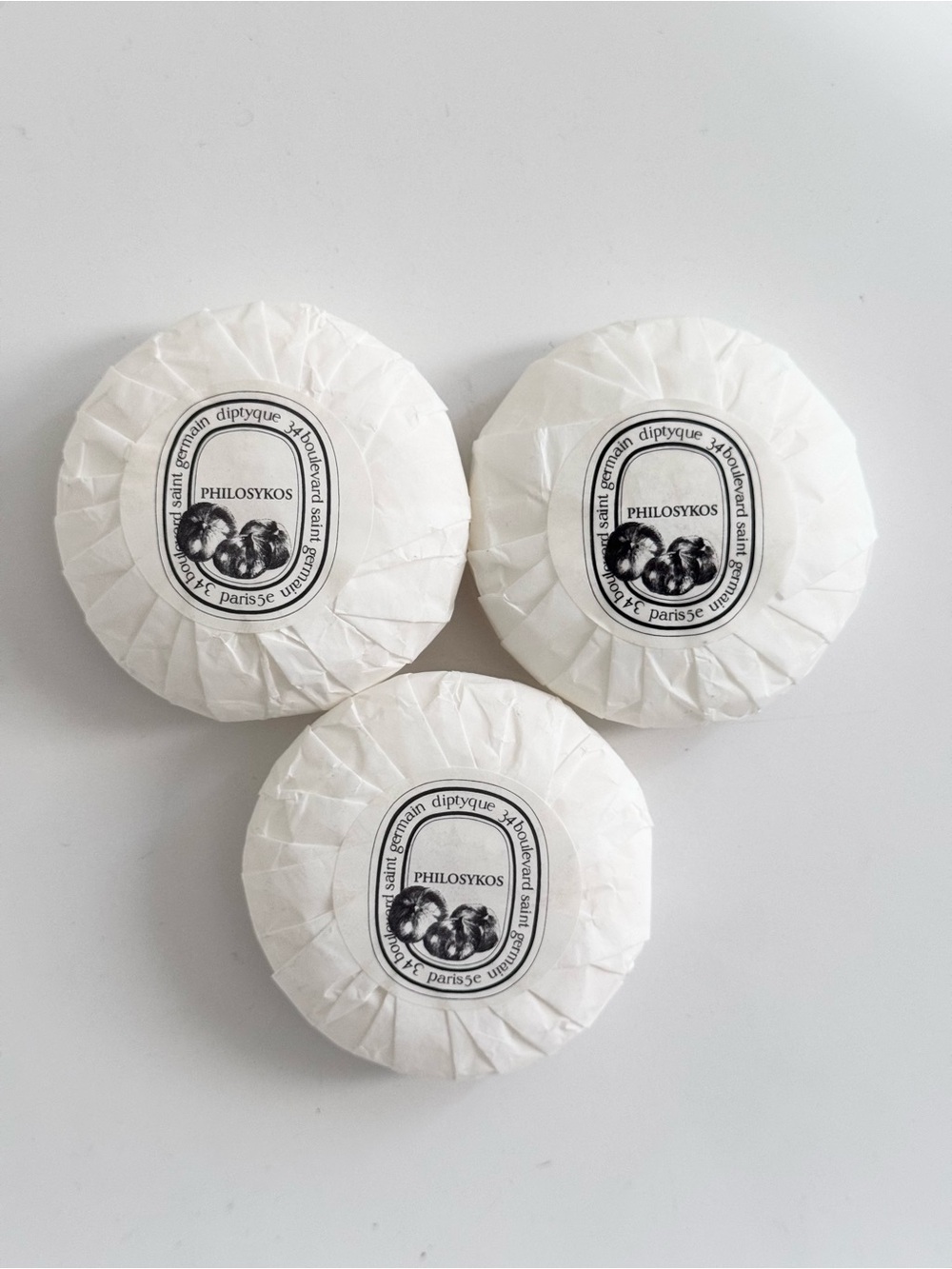 Diptyque - Philosykos 45g Soap Bar Set of 3